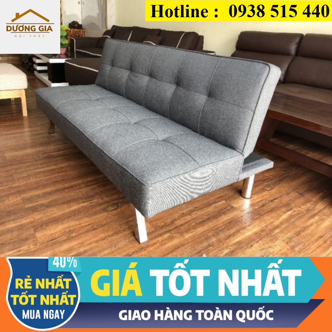Sofa giường chân sắt, sofa bed cao cấp giá rẻ mùa dịch