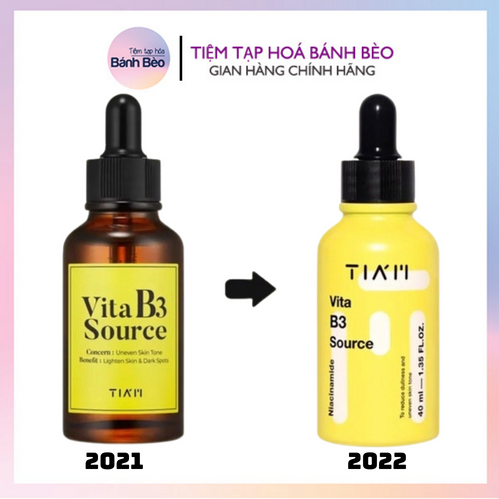[Chính hãng] Tinh Chất Dưỡng Trắng, Làm Sáng Da Tiam Vita B3 Source 40ml