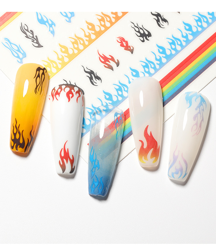 Sticker dán móng họa tiết độc đáo