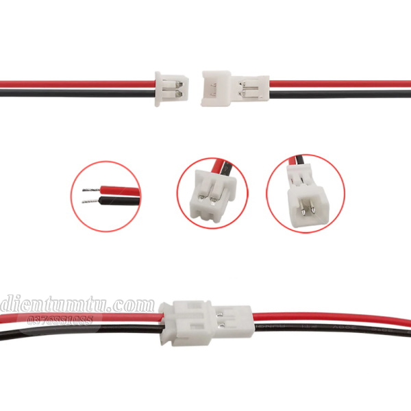 Cáp Micro JST ZH1.25 1.25mm 2P - Cáp nguồn Pin , Cáp Tín Hiệu