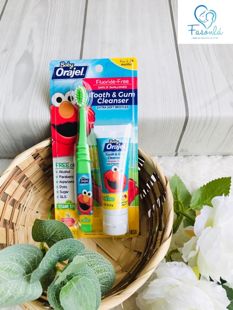[HCM]Set Bàn Chải & Kem Đánh Răng Orajel