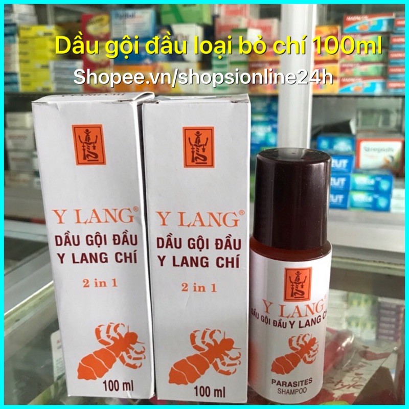 Dầu gội đầu Y Lang chí ,dầu gội đầu hết chí, chấy (100ml)