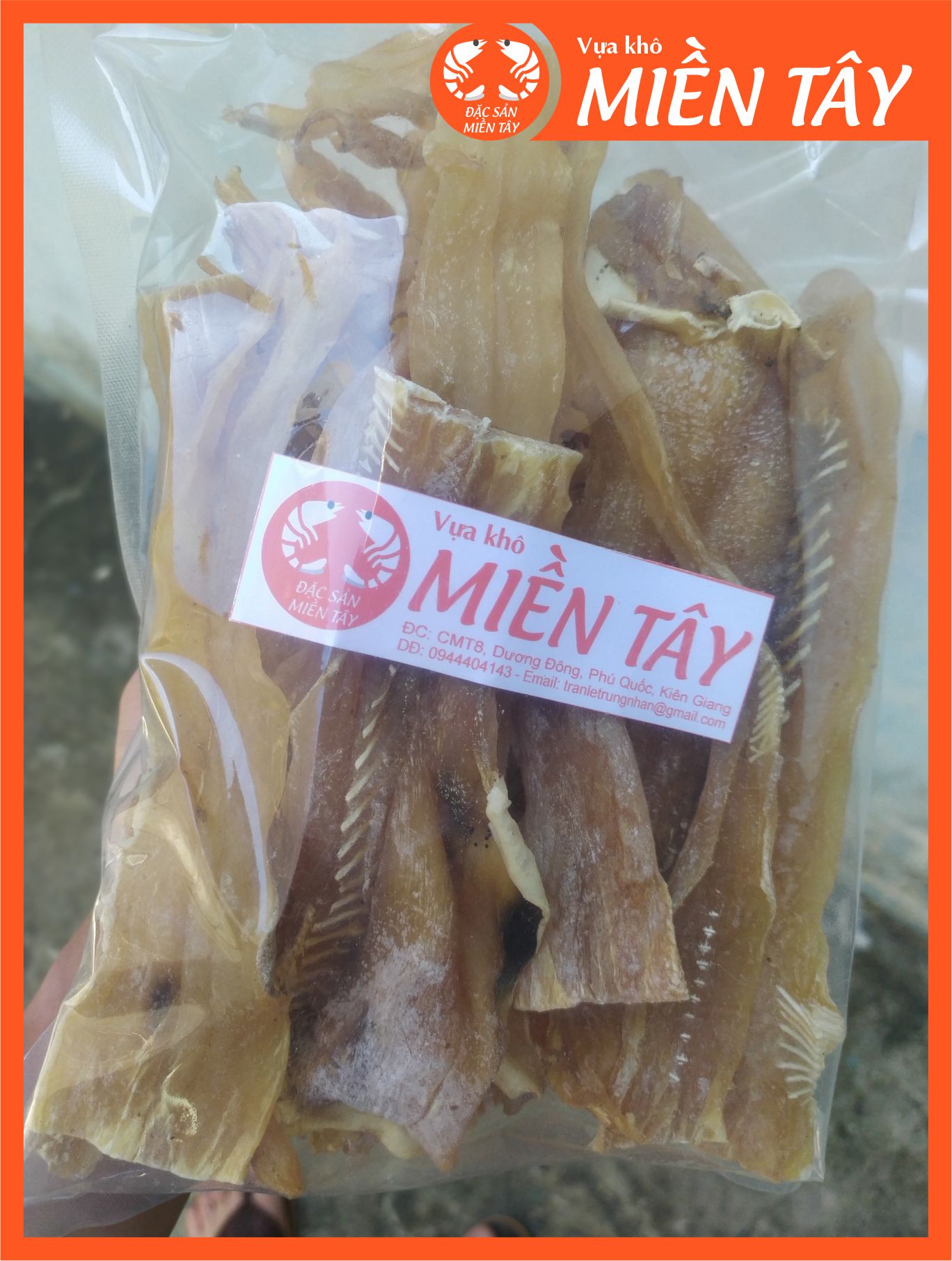 Khô cá nhám thỏi Phú Quốc – 500gr