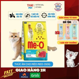 Thức Ăn cho mèo Me-O Adult 350g , đồ ăn cho mèo Vị Hải sản Cá Ngừ Cá thu thumbnail