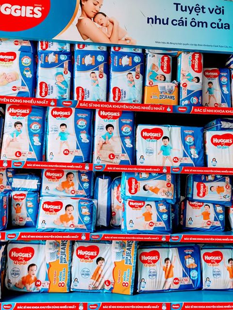 [HCM]Tã dán Huggies XXL34