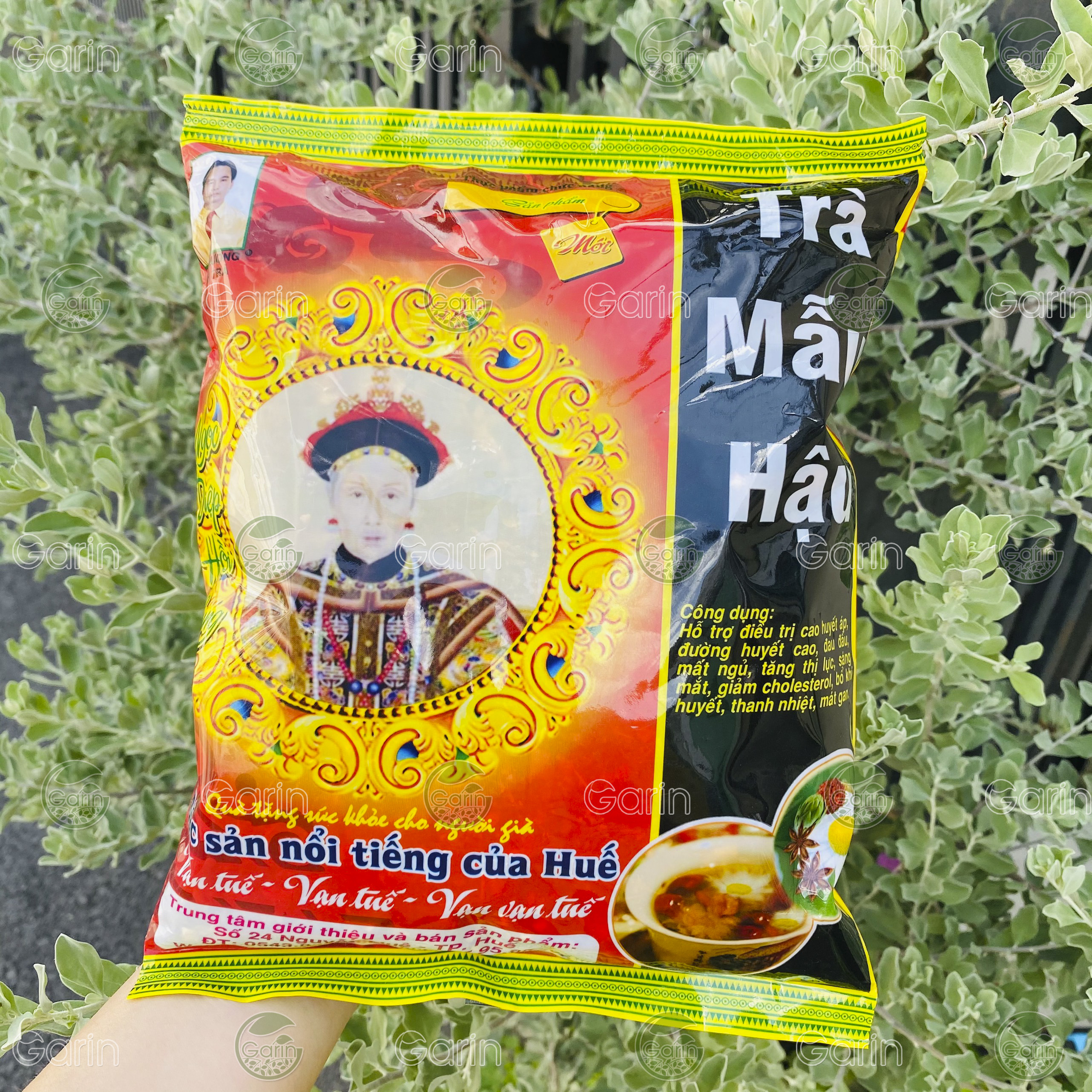 Trà Mẫu Hậu Cung Đình Huế Đức Phượng 500g dành cho người lớn tuổi giúp ngủ ngongiảm cao huyết áp tăng thị lực thanh nhiệt mát gan giải độc