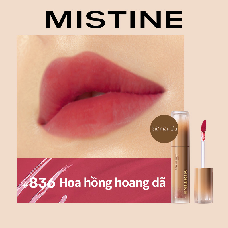 MISTINE Cloudy Matte Lip Glaze Lipstick 2.8g