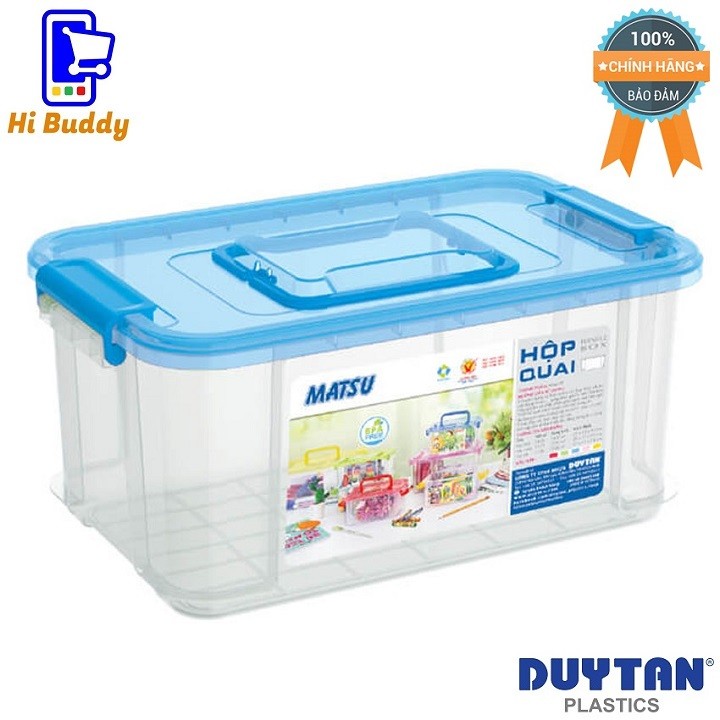 Bộ 3 hộp quai xách Duy Tân 7200ml- 3700ml-1500ml đựng thực phẩm rau củ an toàn. Hộp đựng đồ để tủ lạnh