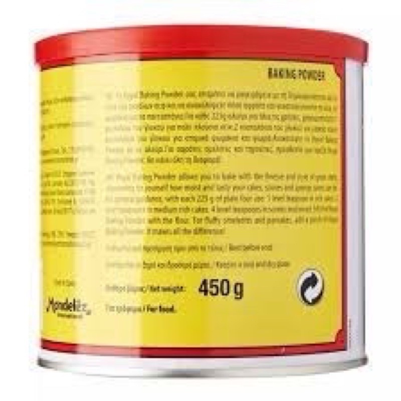 Bột nở Royal Baking Powder Company 450g