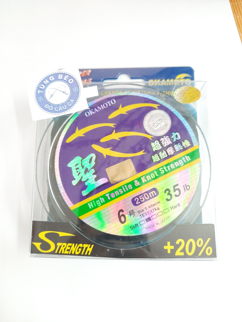 dây cước 4 con cá quận dài 250m