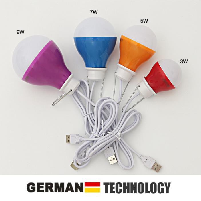 1 Cái Bóng Đèn LED 5V-Đủ 9W Hoặc 5V-5W (Giao màu ngẫu nhiên)