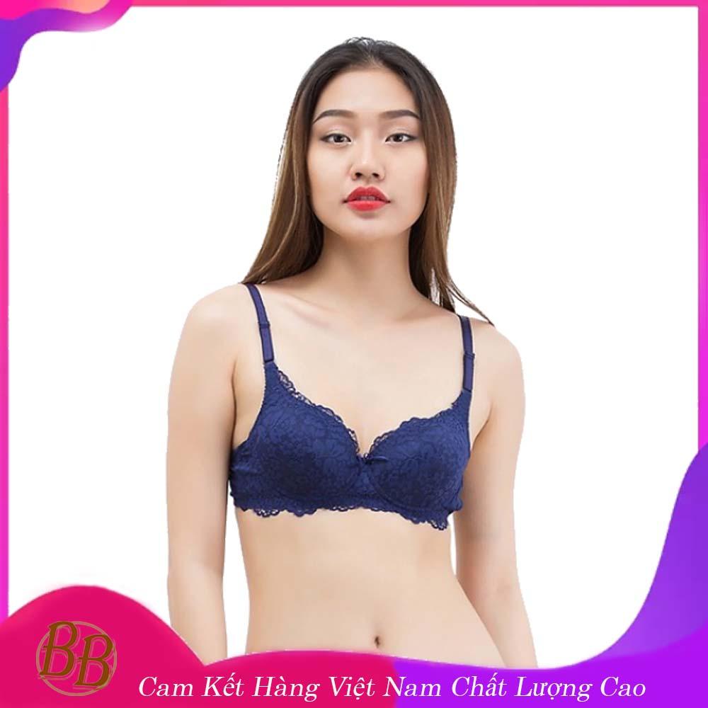 Áo Lót Phối Ren Viền Cúp Siêu Đẩy