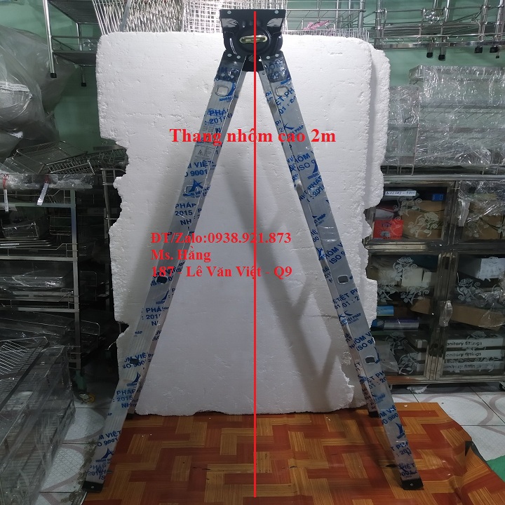 [HCM]Thang Nhôm Chữ A 2m
