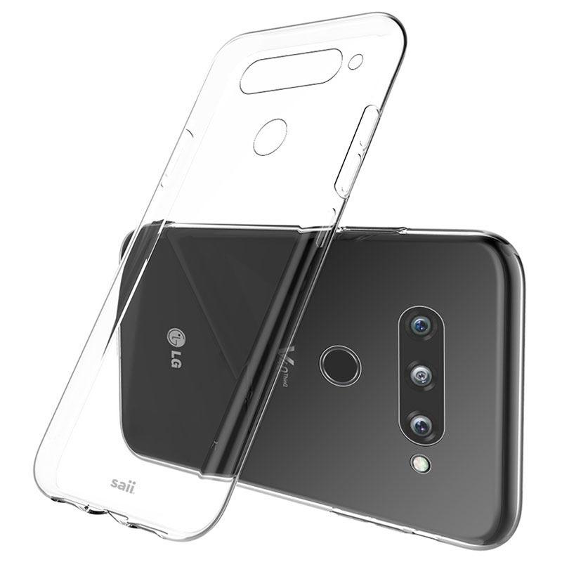 Ốp dẻo trong suốt LG V40 (Hàng loại A)