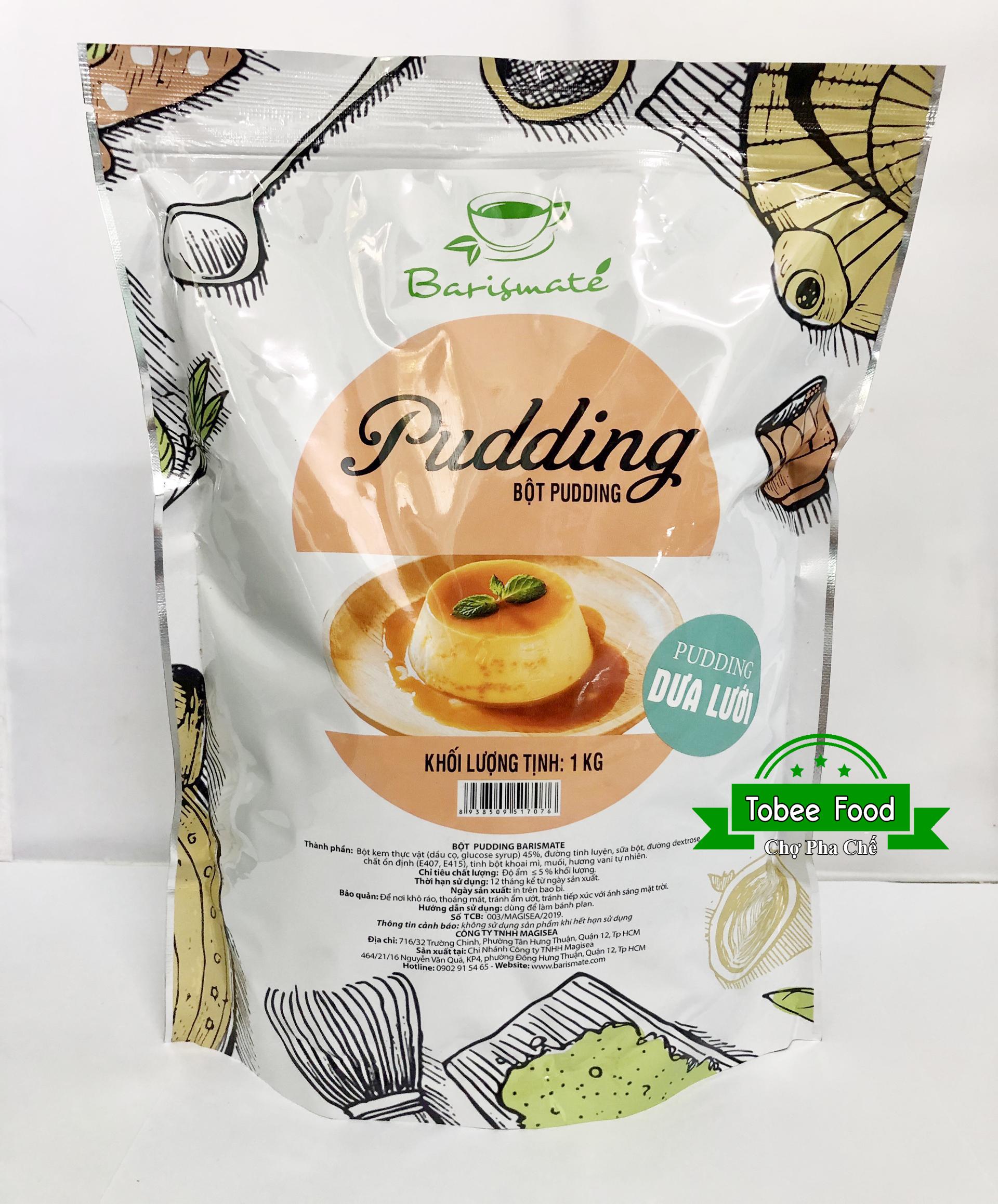 Plan Dưa Lưới Barismate 1kg - Pudding Dưa Lưới Barismate 1kg