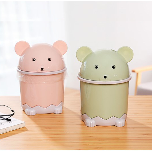 Thùng đựng rác mini đáng yêu