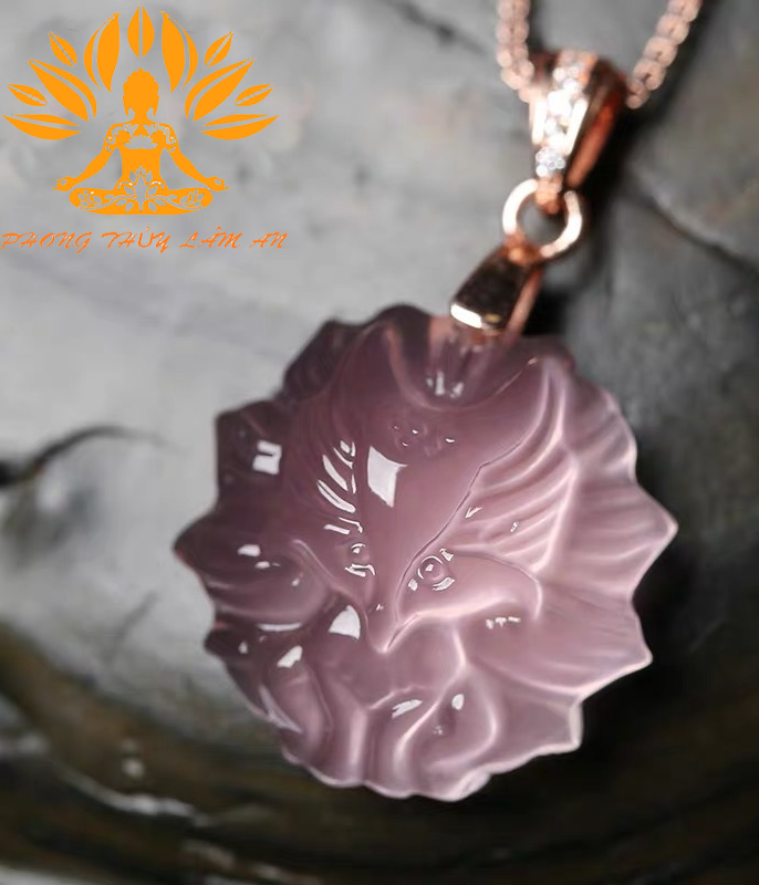 [Premium goods] Obsidian hour column pendant for wealth relief with chain and noble luxury Red Ball Pendant