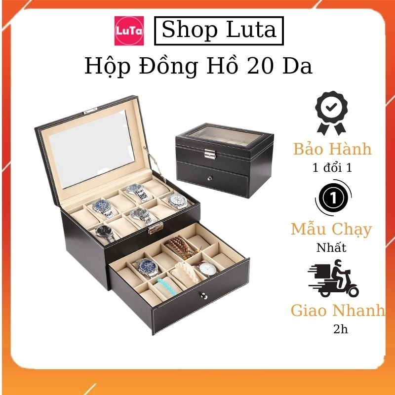 [HCM]Hộp đựng đồng hồ 20 chiếc