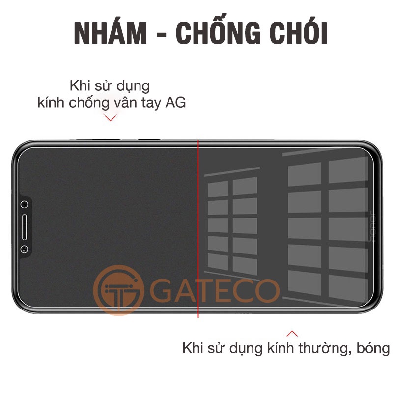 Kính cường lực Xiaomi Chống vân tay Redmi Note 11s Note 11 Note 11 Pro 5G  Note 10 Note 9s Note 8 Note 7