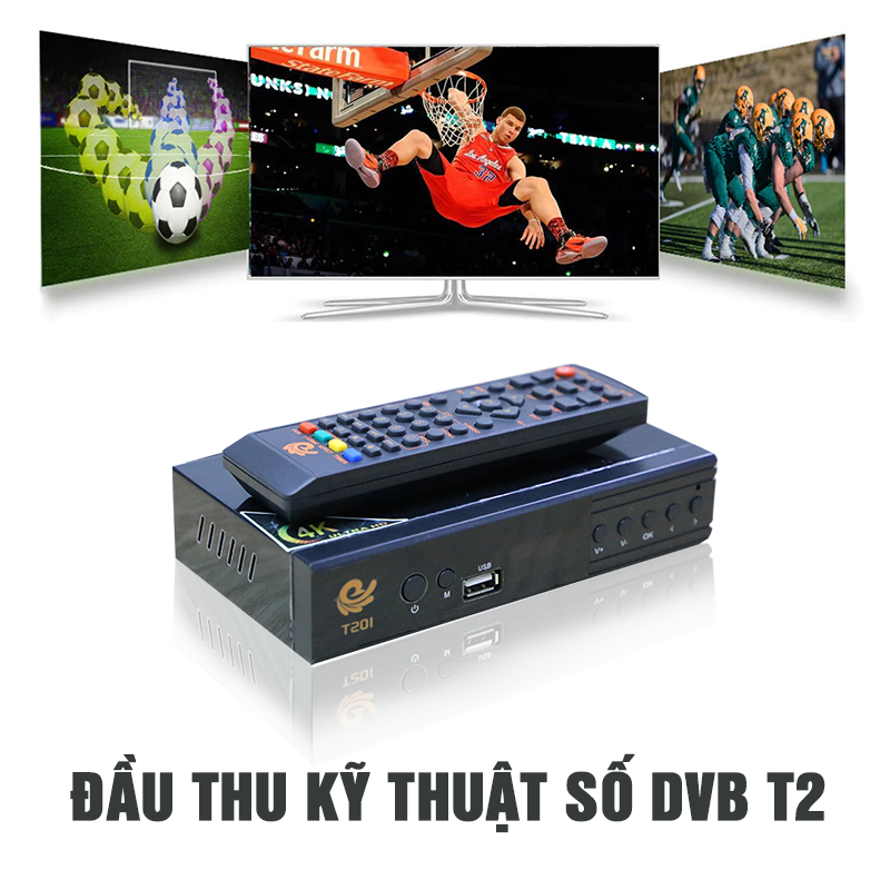 Đầu thu DVB T2 Telebox T201 (T-201)