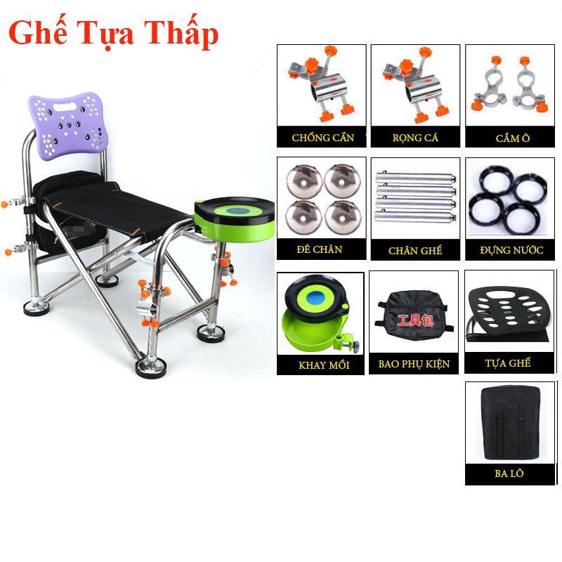 ghế câu đài địa hình ( sale xả hàng )