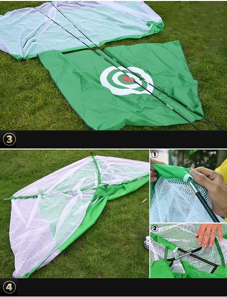 Bộ Lưới Tập Swing 2M - PGM Golf Swing Practice Net - LXW002