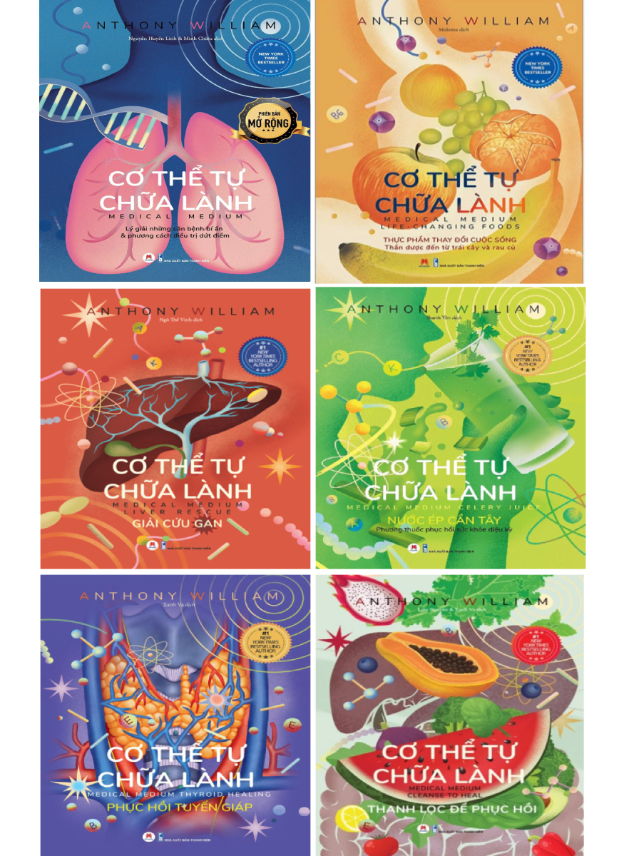 Combo Cơ Thể Tự Chữa Lành (Bộ 6 Cuốn) (HH) - Newshop