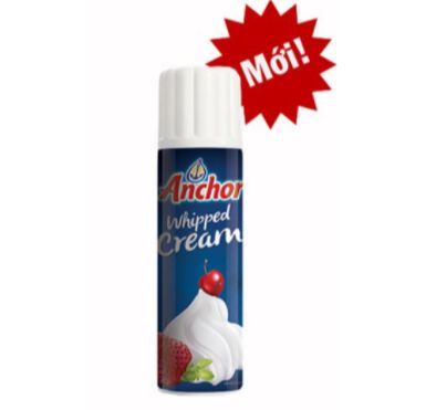 Kem tươi dạng xịt Anchor 400ml
