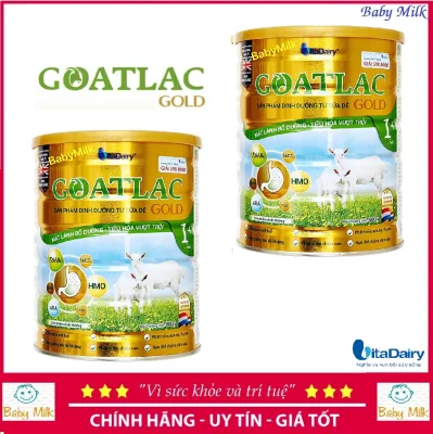 Combo 2 lon sữa Dê Goatlac Gold 1+ (800g) cho trẻ từ 1-2 tuổi