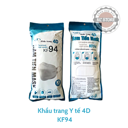 Khẩu Trang KF94 4D Mask (1 bịch 10 cái)