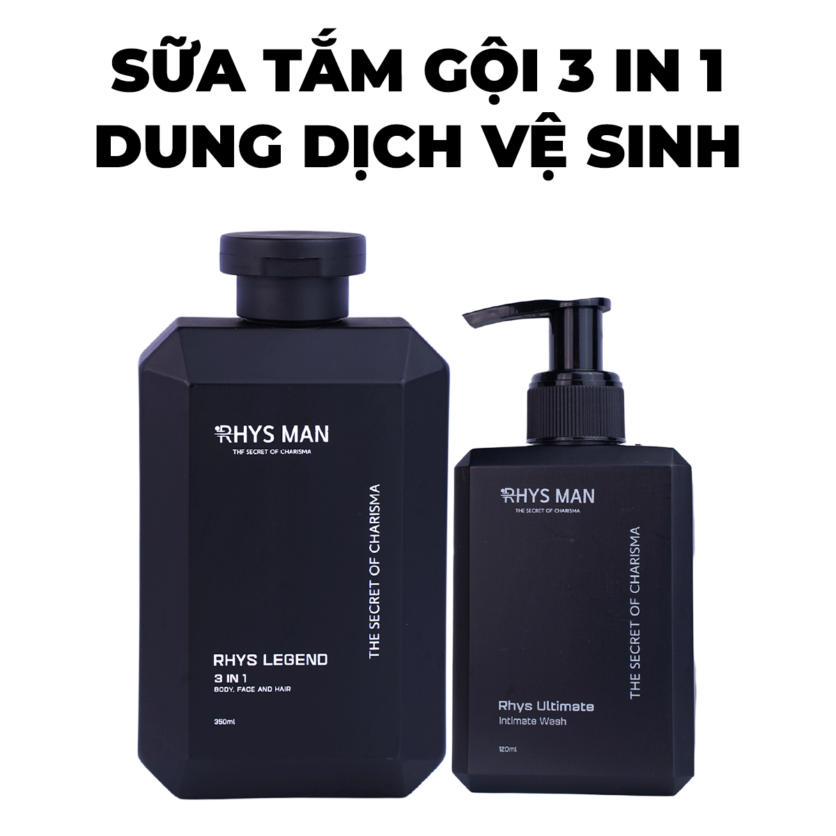 Chors legend men's shower gel 3x350ml & ultimate 120ml MEN'S mint wash liquid-2 retail bottles-authentic