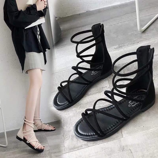Giày sandal chiến binh cổ cao SD-0302