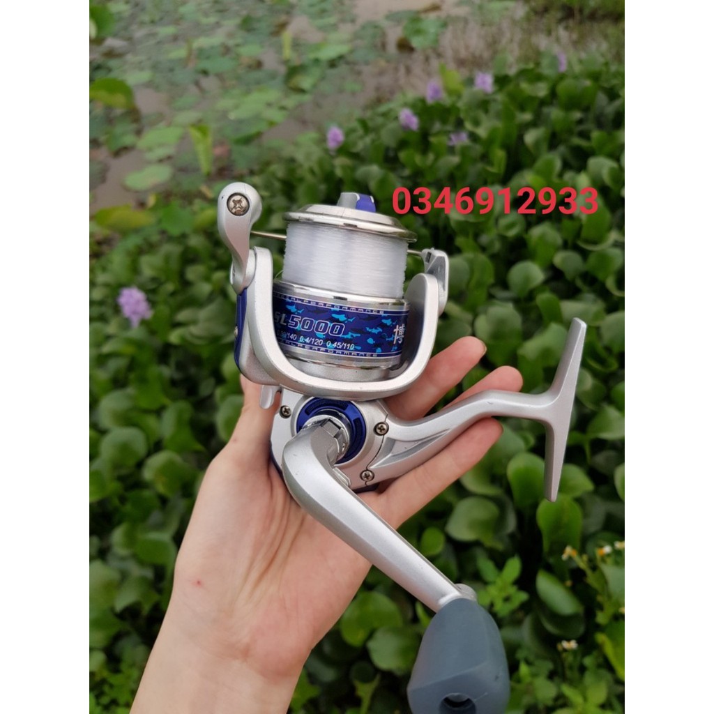 Máy câu cá sl5000 có sẵn cước