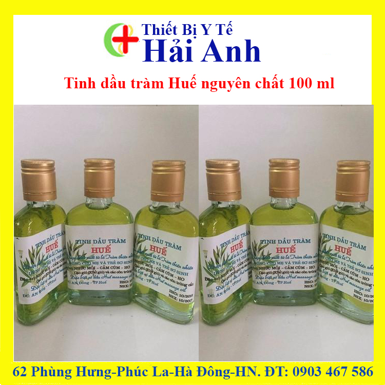 Tinh dầu tràm Huế nguyên chất 100 ml