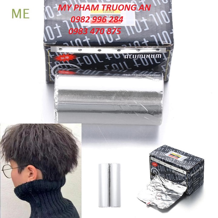 Giấy bạc uốn tóc - giấy bạc nhuộm tóc highlight