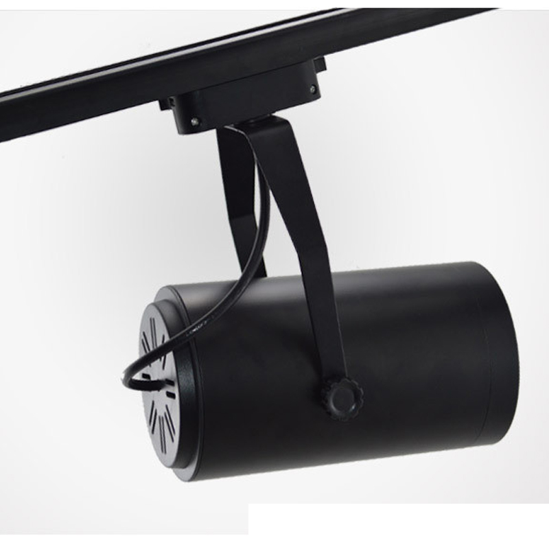 Bộ 5 đèn led rọi ray 7w vỏ đen ánh sáng trắng
