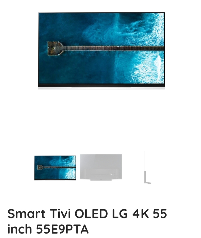 Bảng giá Smart ti vi OLED LG 4K 55 inches 55E9PTA