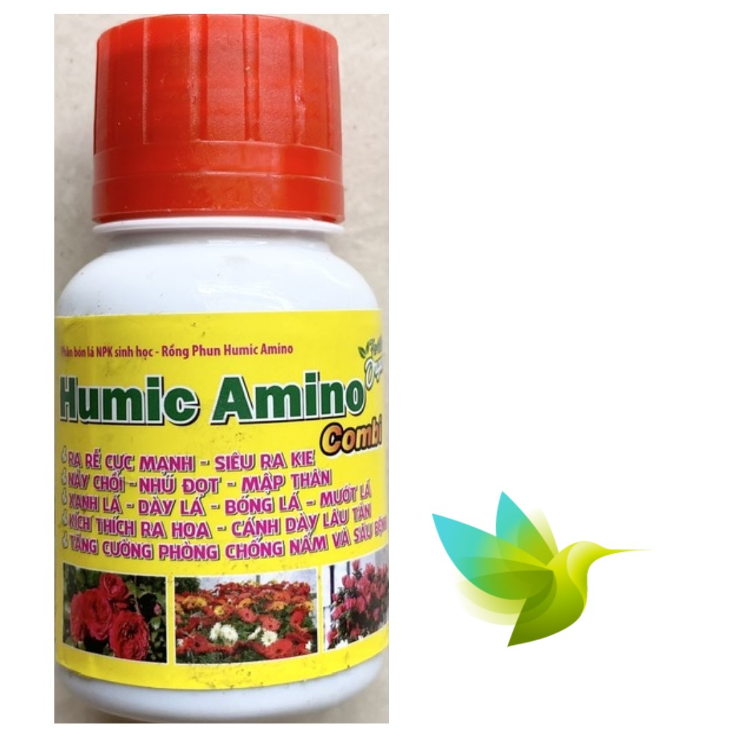 Humic amino combi phân bón lá npk sinh học - #231a# 50ml