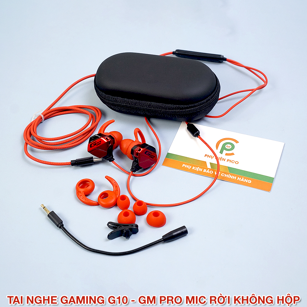 Tai nghe gaming mic rời G5/ G20 Lite/ G10/ GM PRO 3.5mm Type C - Tai nghe Plextone có dây có mic G20/G30/G50 xMOWi RX3