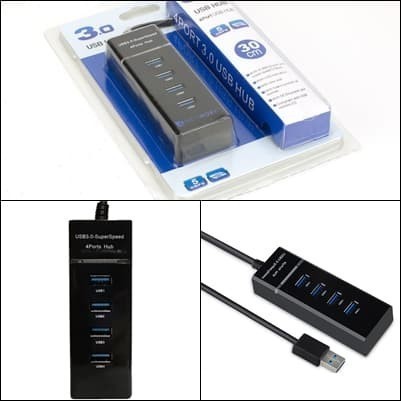 Cổng chia USB 4 cổng 3.0,1 cổng usb ra 4 cổng usb