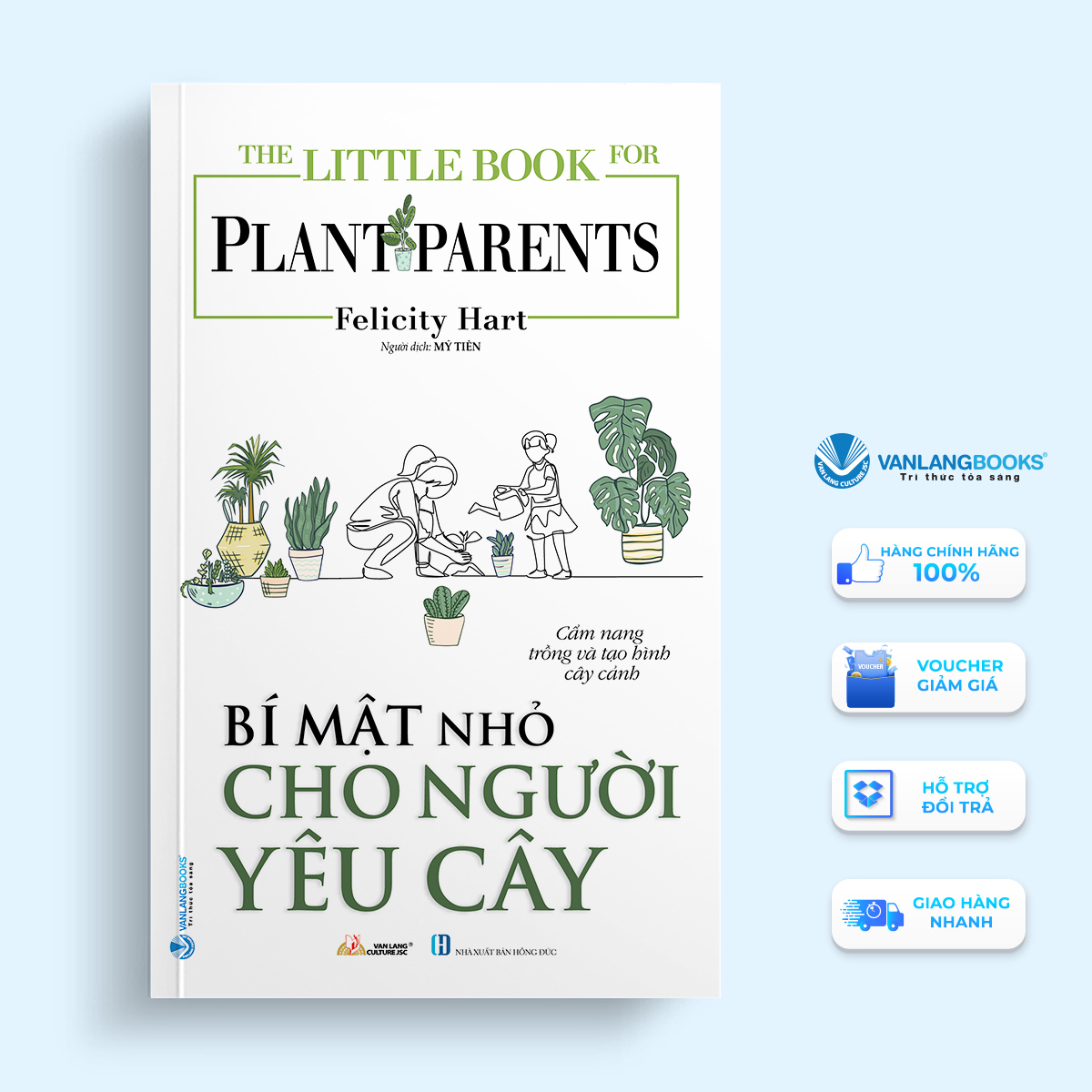 Sách - Bí Mật Nhỏ Cho Người Yêu Cây-Vanlangbooks