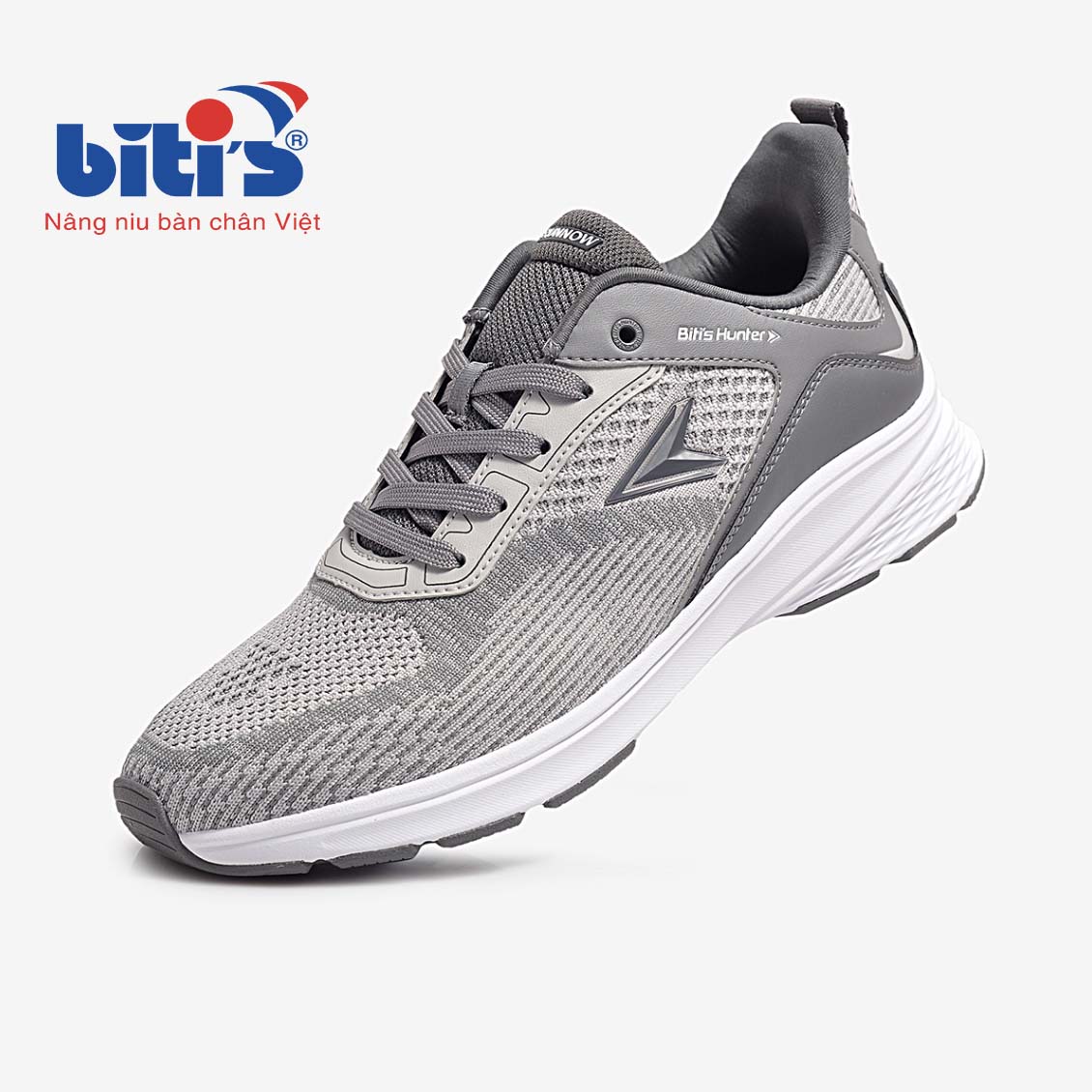 [ Bitis Mẫu mới ] Giày Thể Thao Nam Biti's Hunter Core 2023 HSM005400XAM ( Xám )