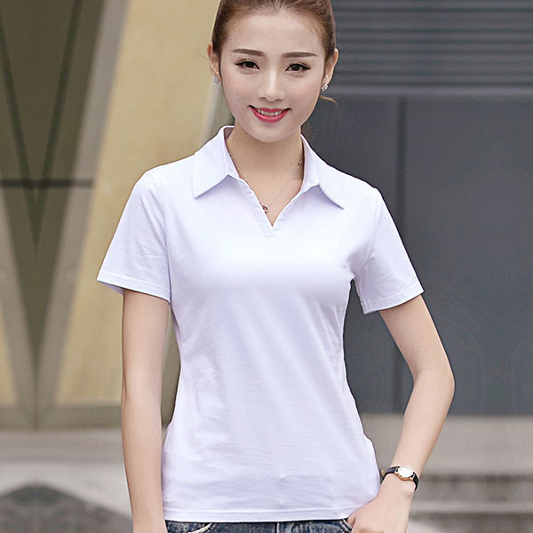 [HCM]Áo Thun Cổ Trụ Nữ Thời Trang
