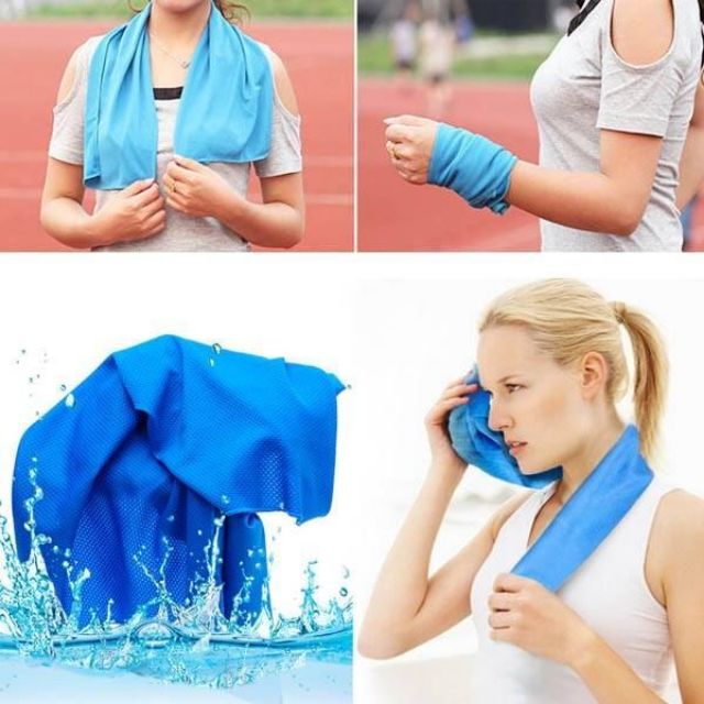 Khăn Lạnh Tập Thể Dục Thể Thao Làm Mát Đa Năng