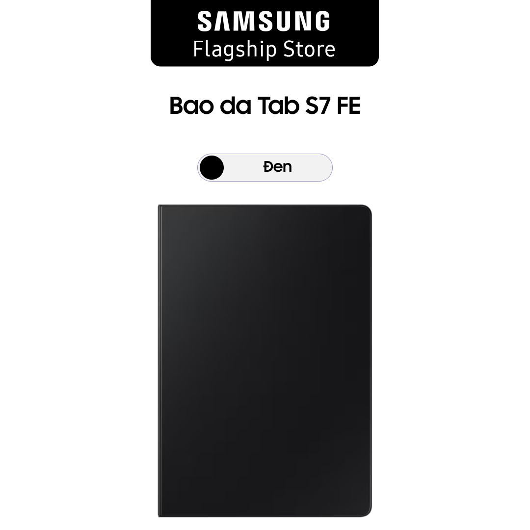 Bao da Samsung Galaxy Tab S7 FE (Màu Đen)
