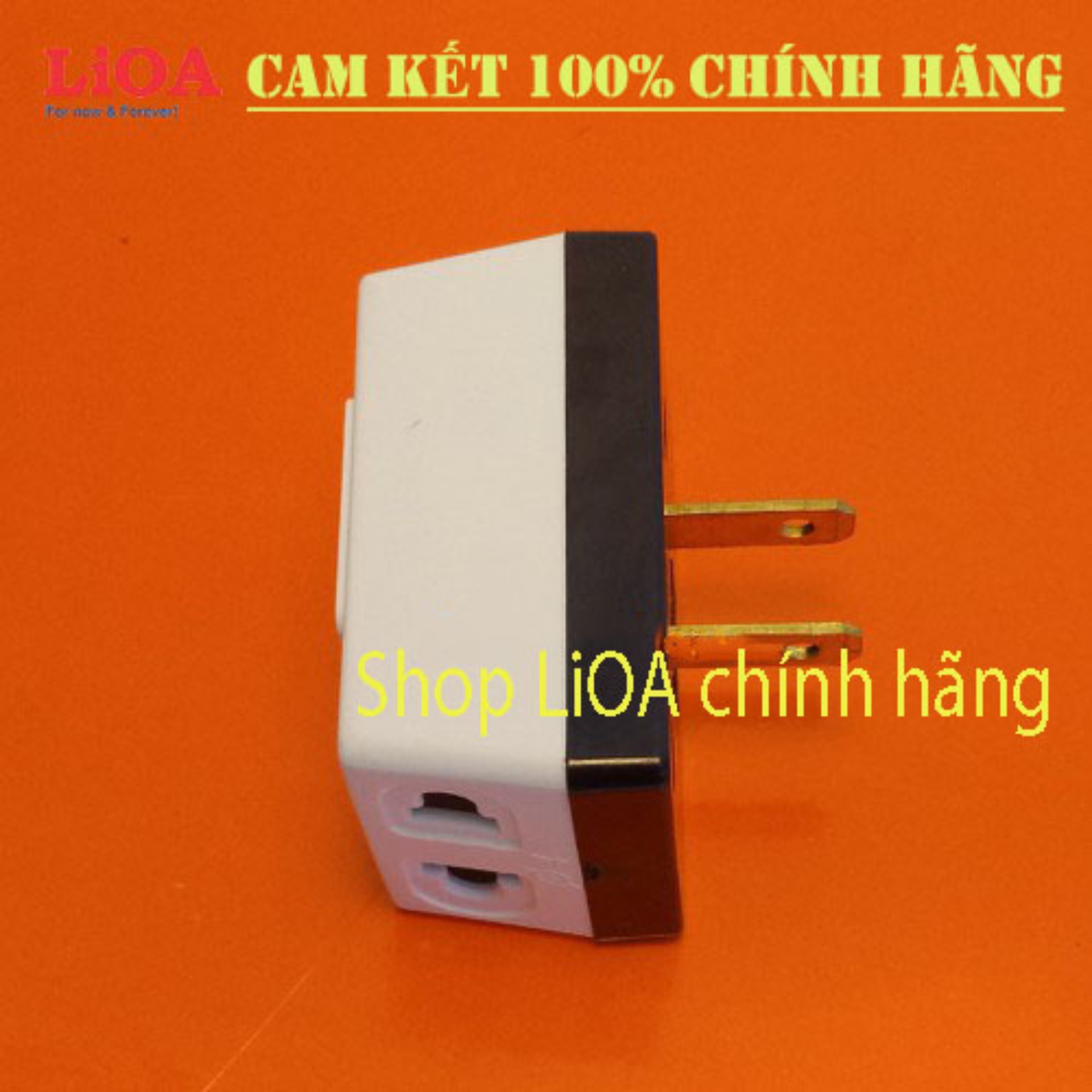 Ổ Cắm 3 Ngả LIOA Lỗ Cắm Siêu Chắc