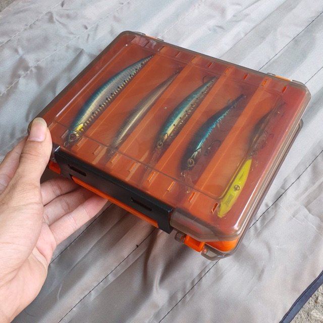 Hộp Đựng Mồi Lure 2 Mặt Và 1 Mặt