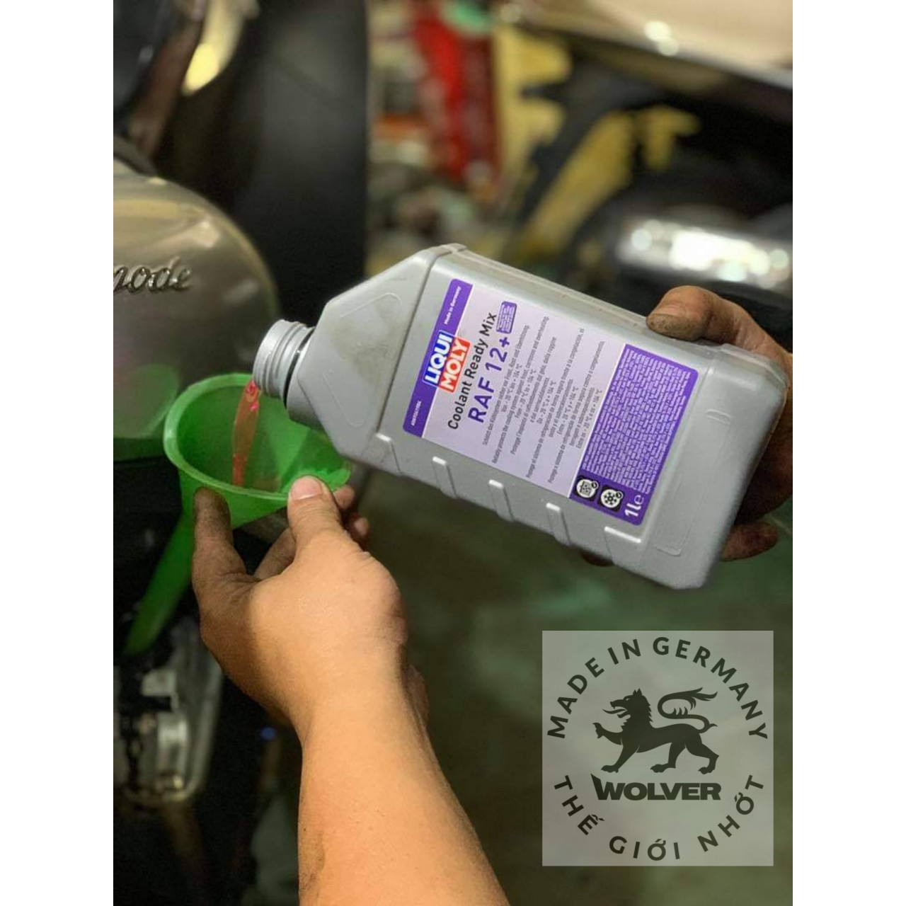 Nước Mát (Đỏ - Pha sẵn) Liqui Moly Ready Mix -6924 TEM MỚI
