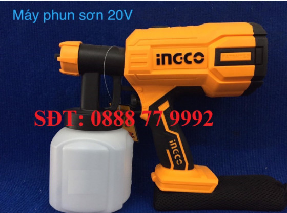 20v dụng cụ phun sơn dùng pin ingco csgli2001