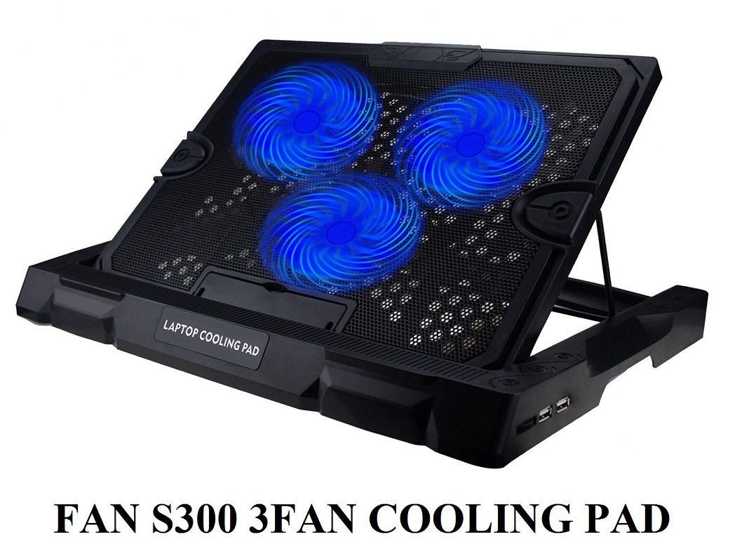 ĐẾ TẢN NHIỆT LAPTOP 3 FAN COOLING PAD S300